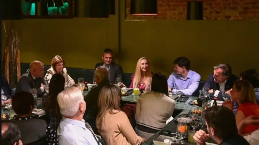 Reunión Karina Milei con Senadores