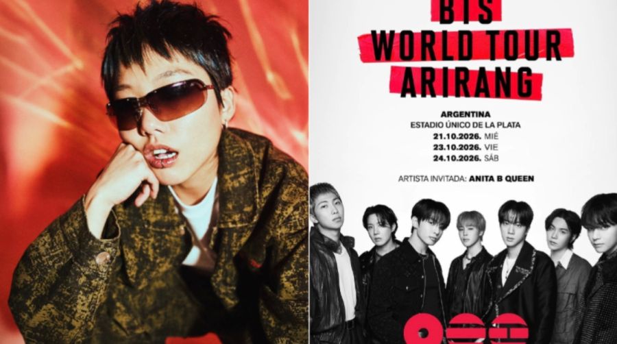Anita B Queen, la artista que abrirá los tres shows de BTS en Argentina
