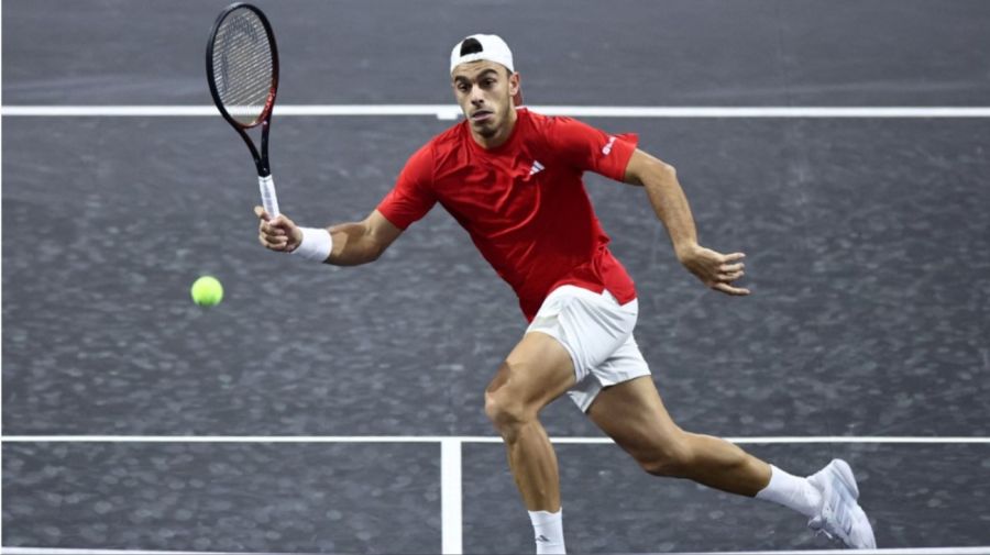 Francisco Cerúndolo en la Laver Cup 2026