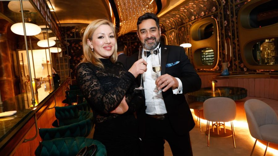 Gisele Acevedo y Nicolás Weil