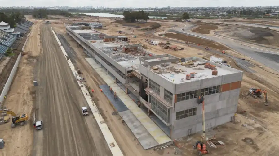 Obras autódromo Gálvez