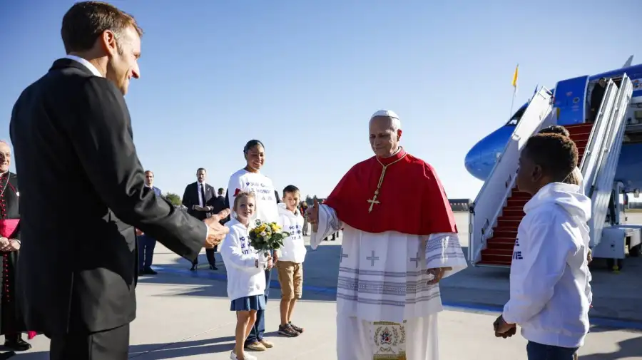 Papa León XIV en Francia 25092026