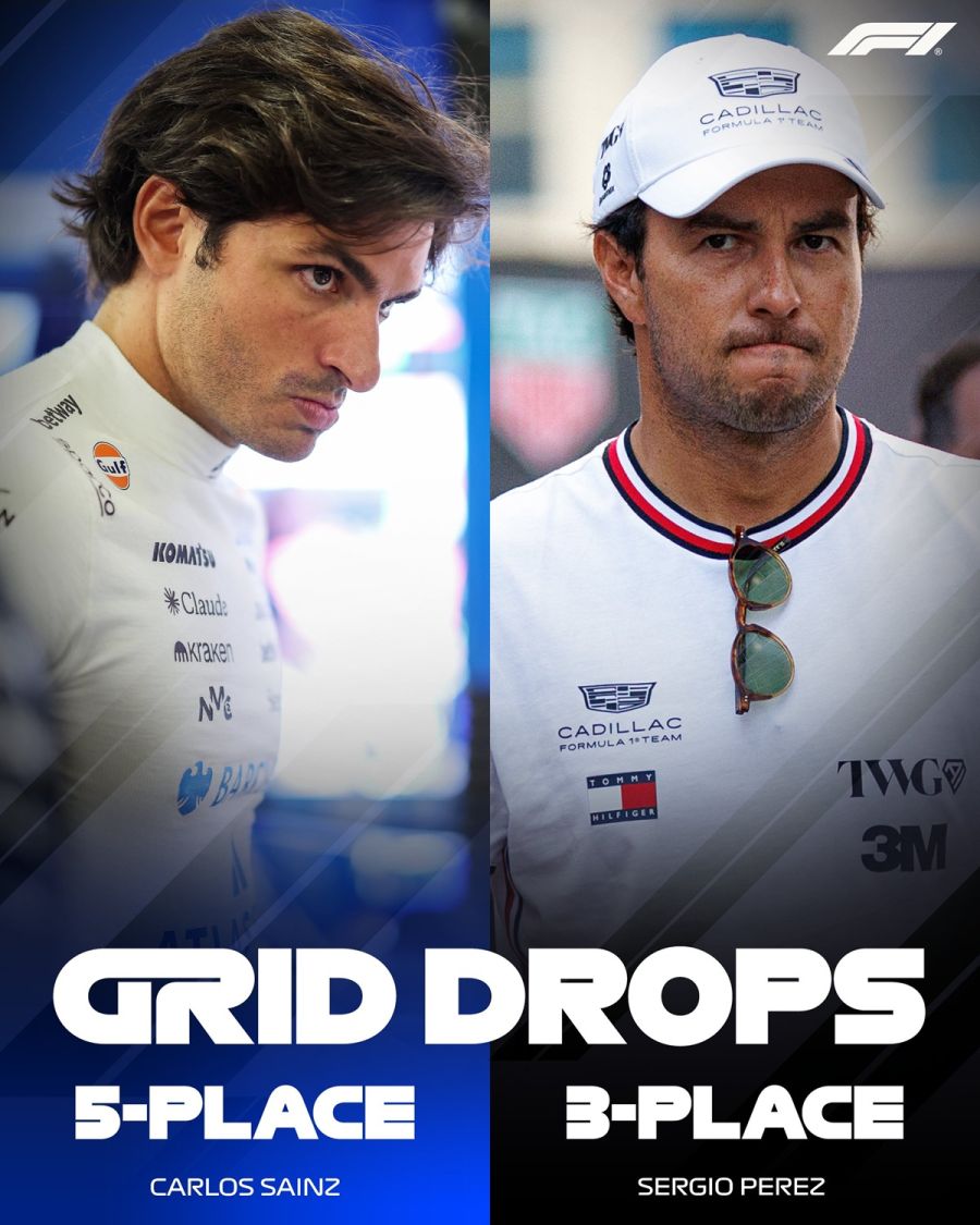 Sanción a Carlos Sainz