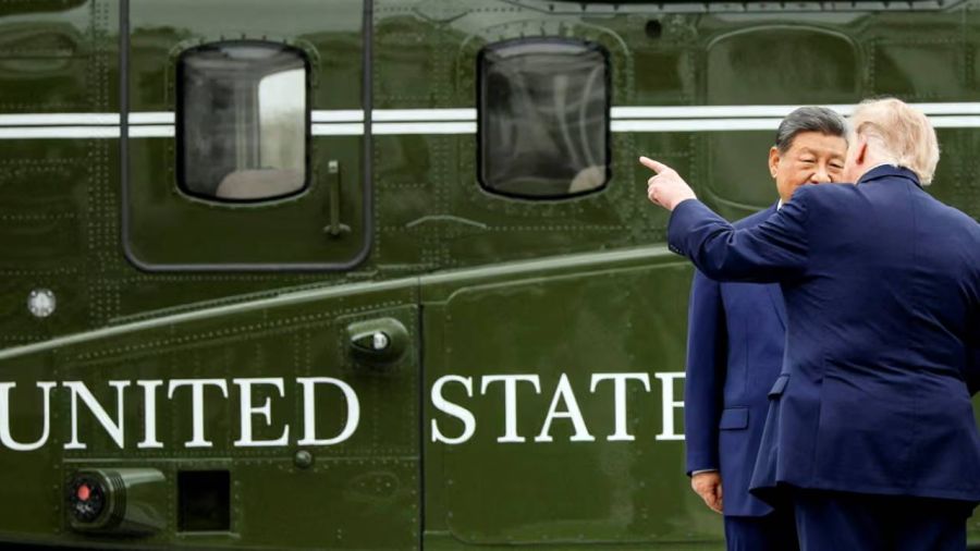 Trump y Xi Jinping