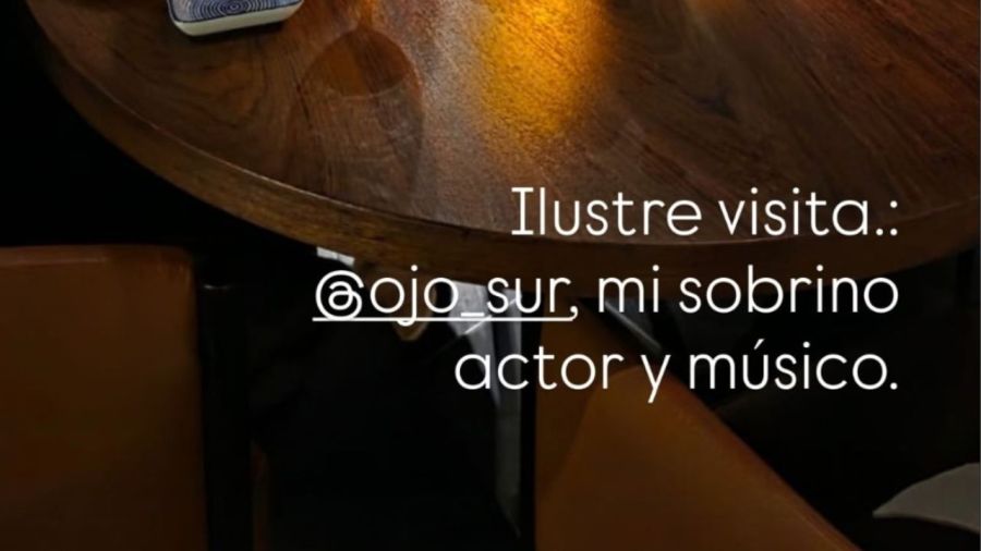  Benjamín Vicuña presentó a Diego, su sobrino actor y músico: “Ilustre visita”