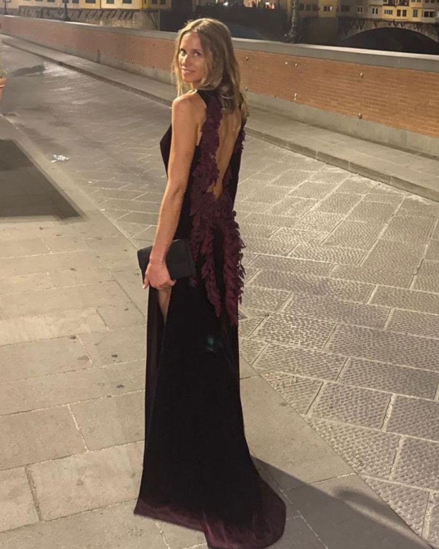 Carola del Bianco en una exclusiva fiesta en Venecia
