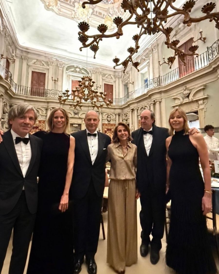 Carola del Bianco en una exclusiva fiesta en Venecia