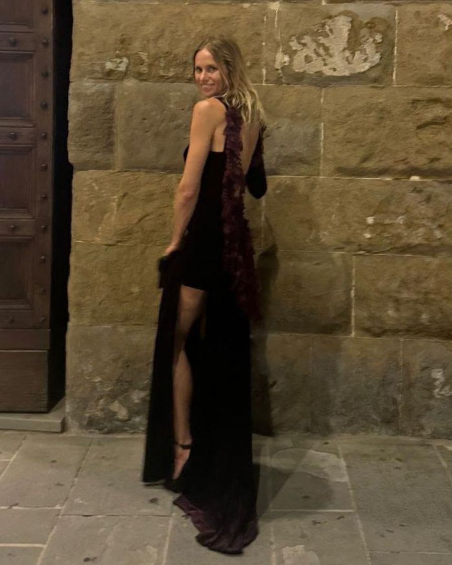 Carola del Bianco en una exclusiva fiesta en Venecia
