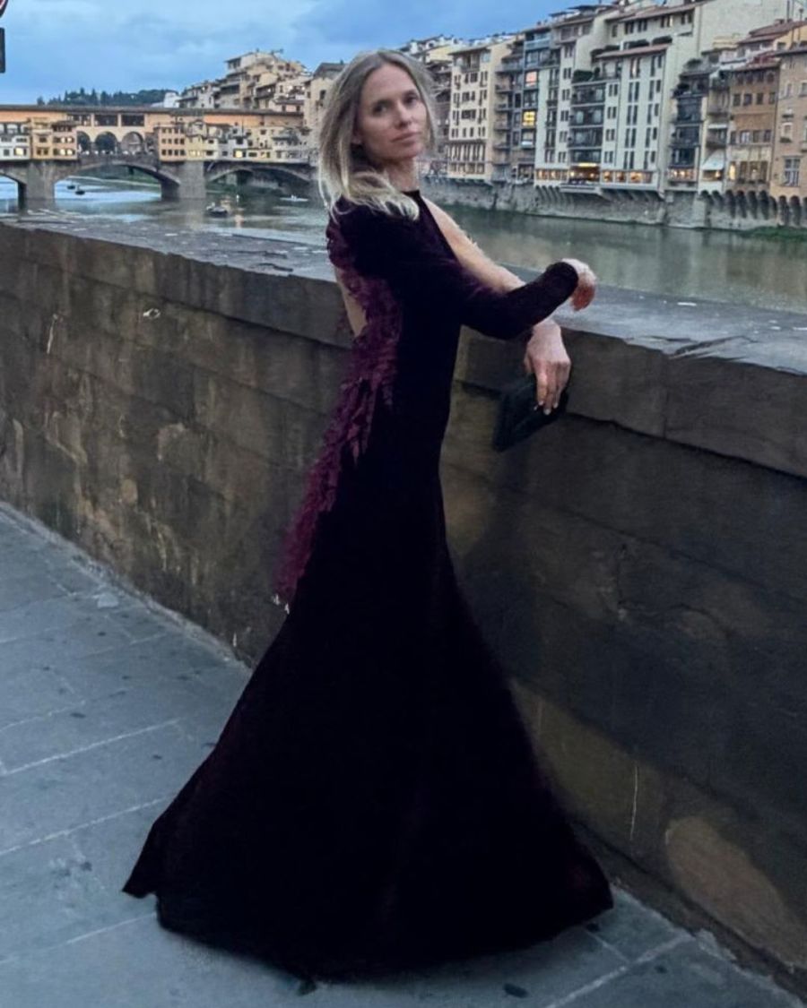 Carola del Bianco en una exclusiva fiesta en Venecia
