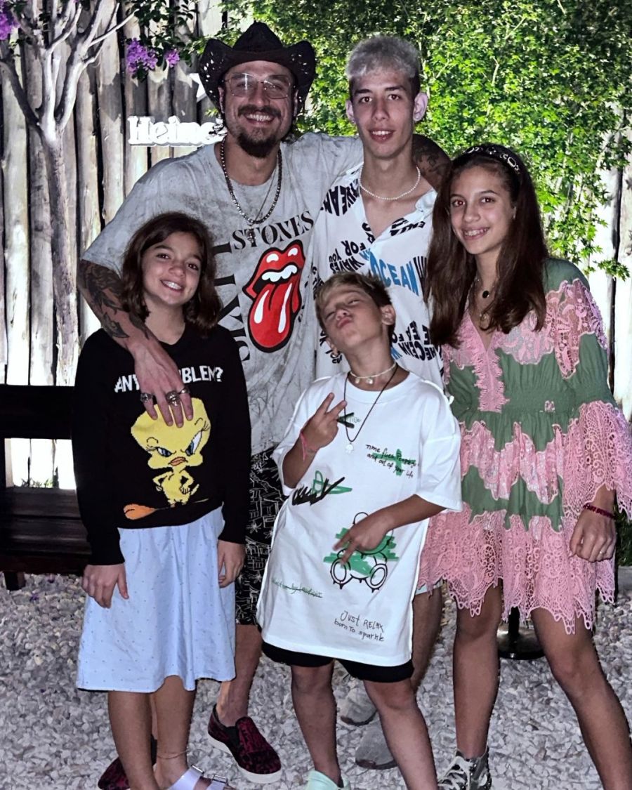Gianluca, el hijo de Daniel Osvaldo