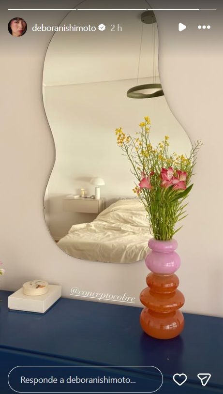Habitación de Débora Nishimoto y Esteban Lamothe