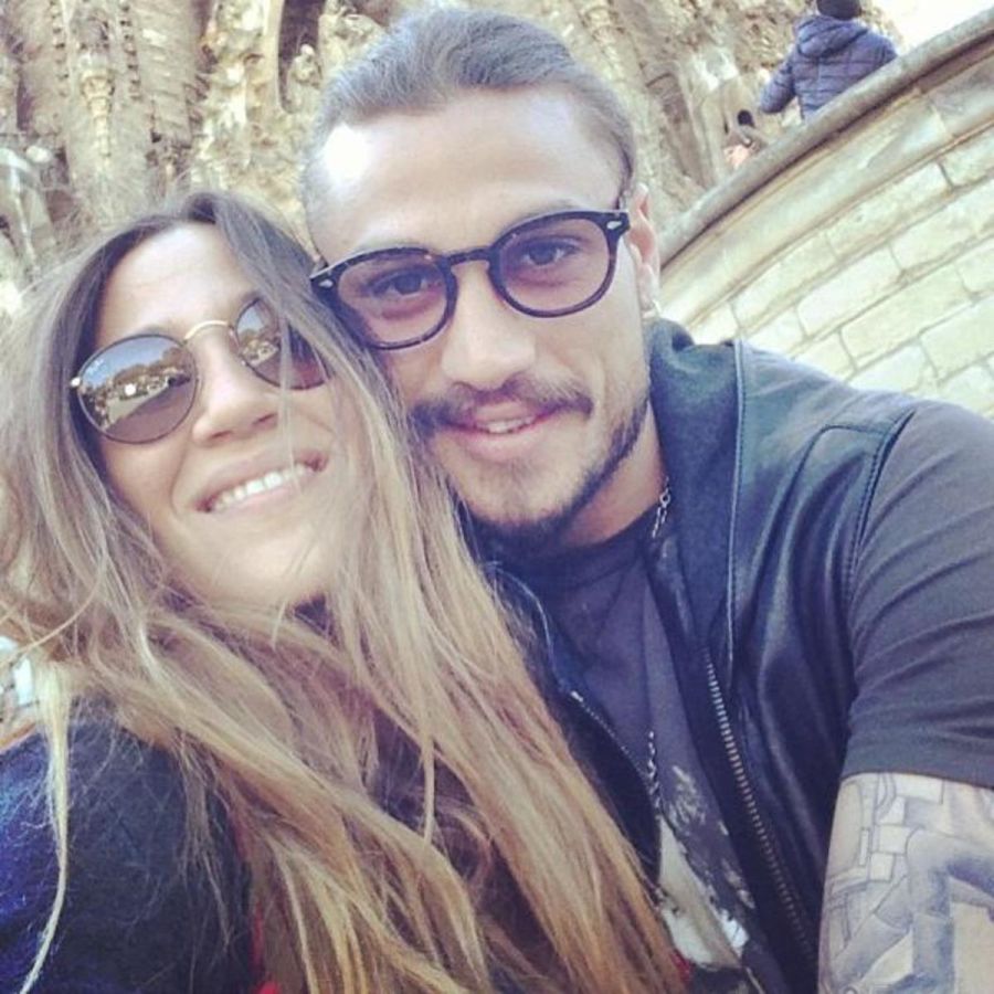 Jimena Barón y Daniel Osvaldo