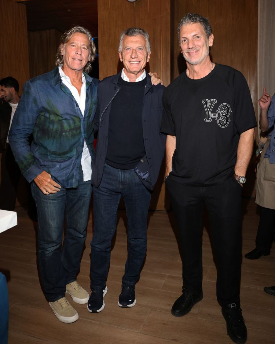 Mauricio Macri en un exclusivo evento de la noche porteña