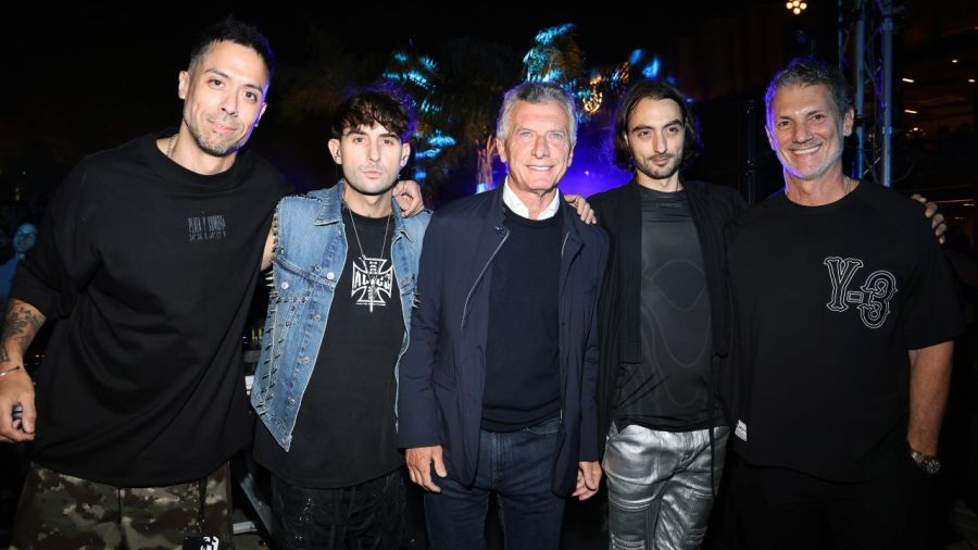 Mauricio Macri en un exclusivo evento de la noche porteña