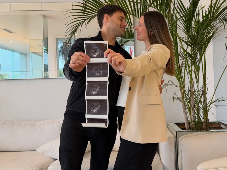 Martín Candalaft será papá