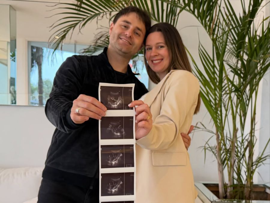 Martín Candalaft será papá