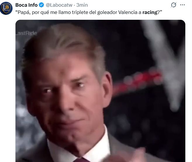 Memes Boca vs Racing
