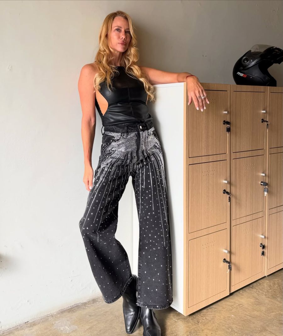 Nicole Neumann jeans