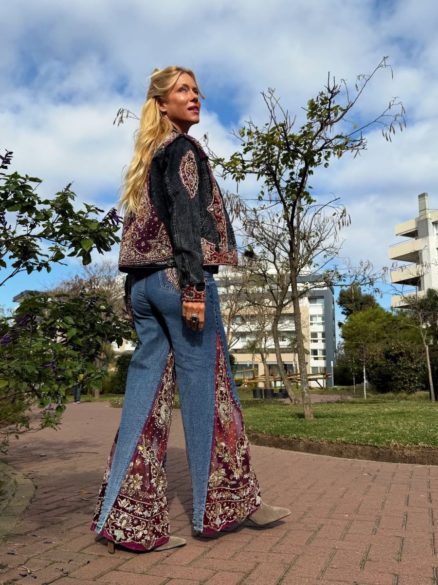 Nicole Neumann jeans