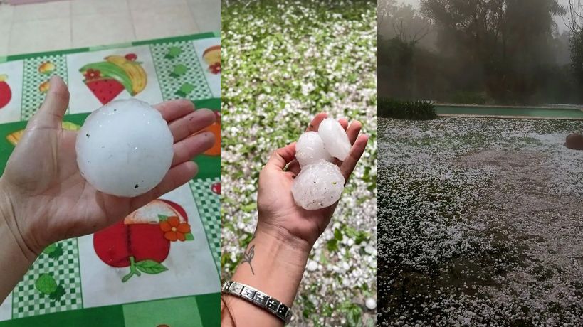 Granizada en Córdoba