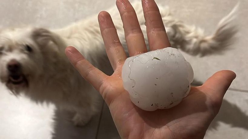 Granizada en Córdoba