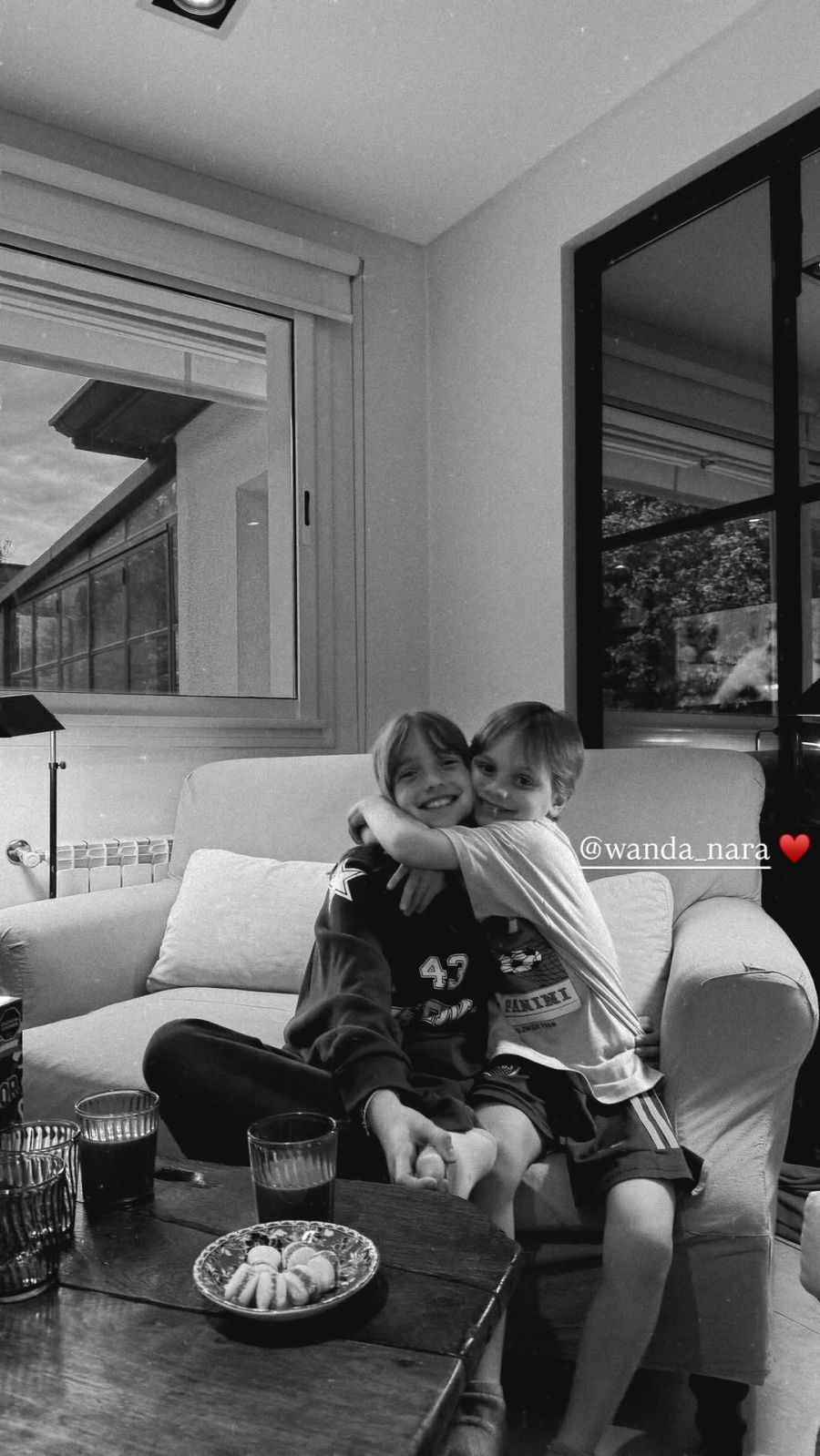 La tierna foto familiar de Isabella Icardi y Viggo Von Plessen que conmovió a Wanda y Zaira Nara