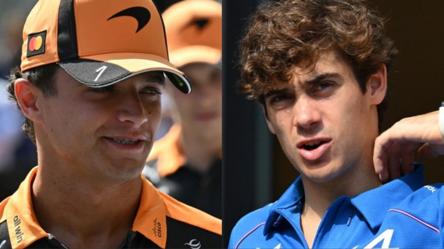 Lando Norris y Franco Colapinto