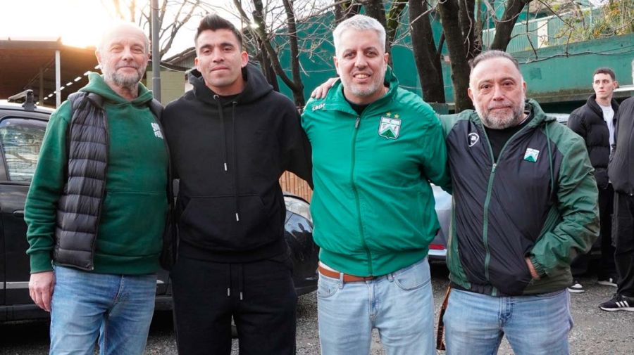 Patricio Baigorrotegui, Daniel Alcaraz y Daniel De Aloysio