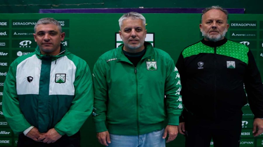Patricio Baigorrotegui, Daniel Alcaraz y Daniel De Aloysio