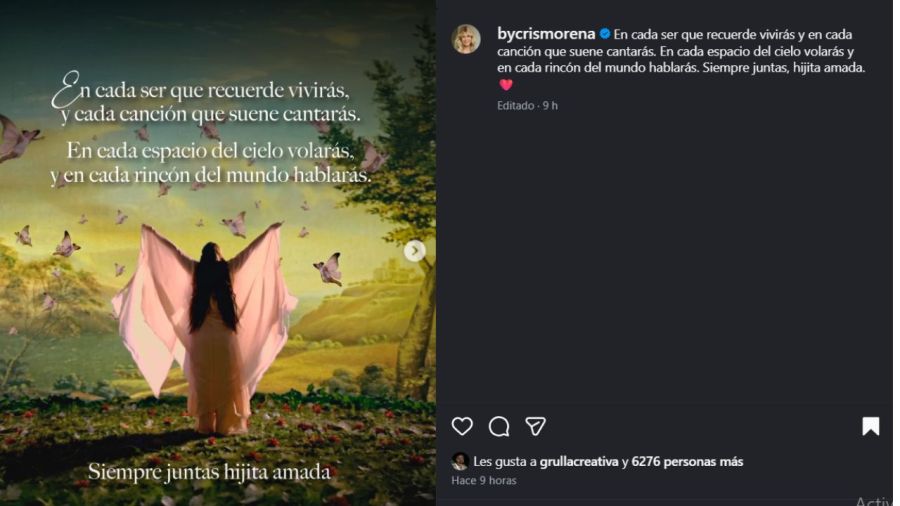 Romina Yan, Cris Morena