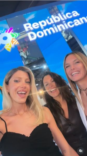 Sofía Zámolo, Pampita y Cande Ruggeri