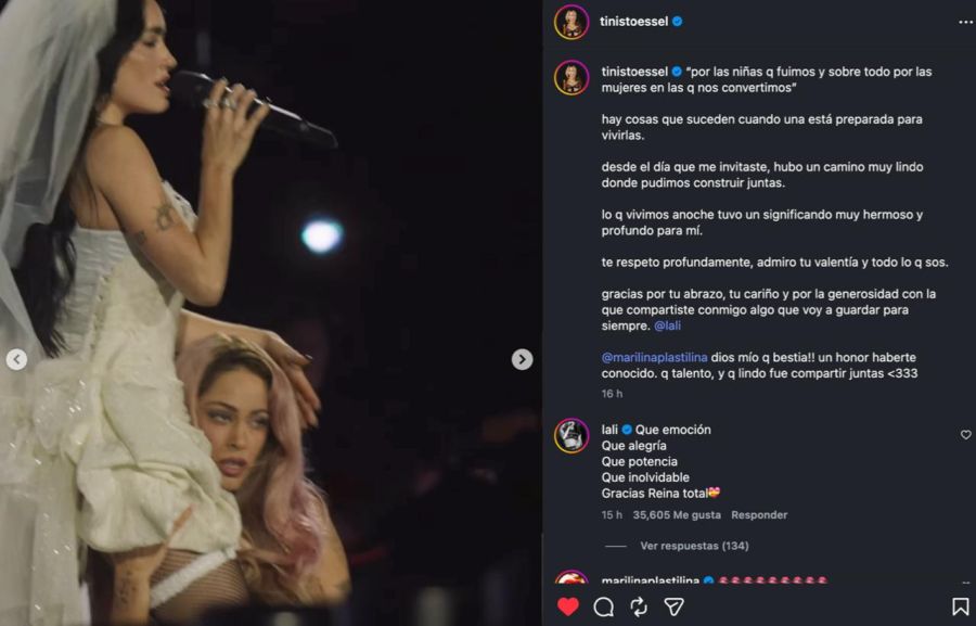 Tini Stoessel, Lali Espósito