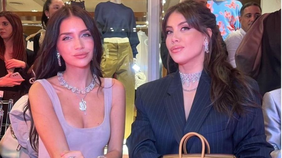 Wanda nara y zaira 