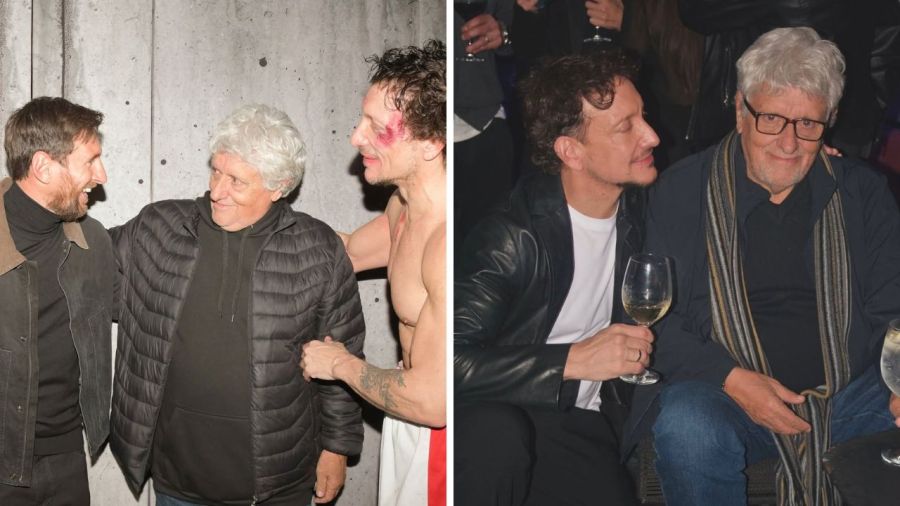 Cumpleaños de Fernando, el papá de Nico Vázquez