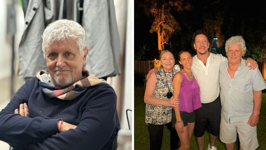 Cumpleaños de Fernando, el papá de Nico Vázquez