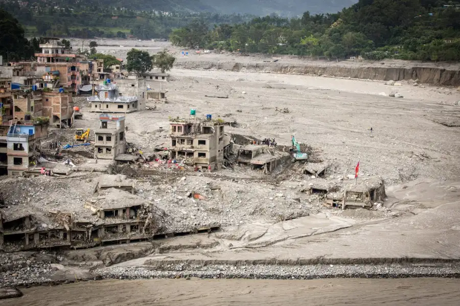 Desastre ambiental Nepal
