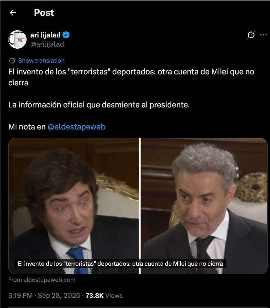 Javier Milei