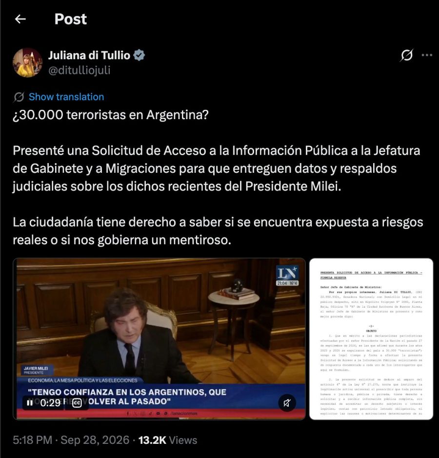 Javier Milei