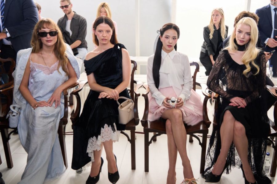 Jennifer Lawrence, Mia Goth, Jisoo y Anya Taylor-Joy