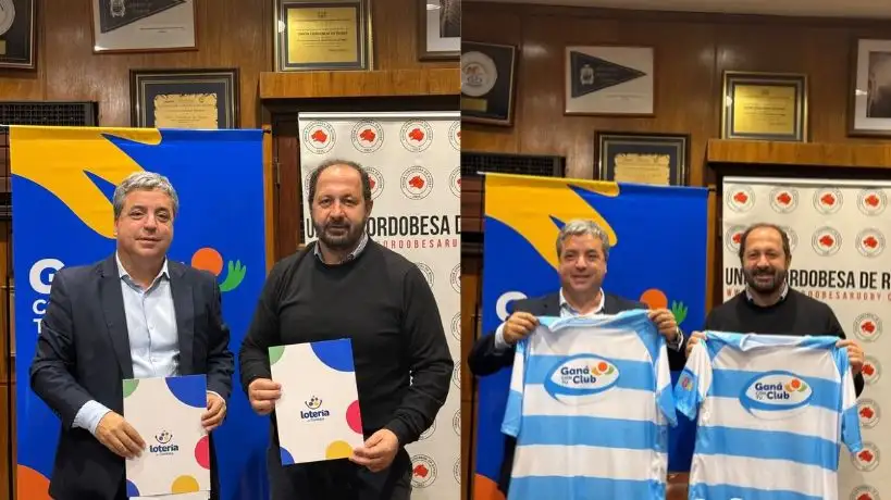 Lotería de Córdoba y la Unión Cordobesa de Rugby