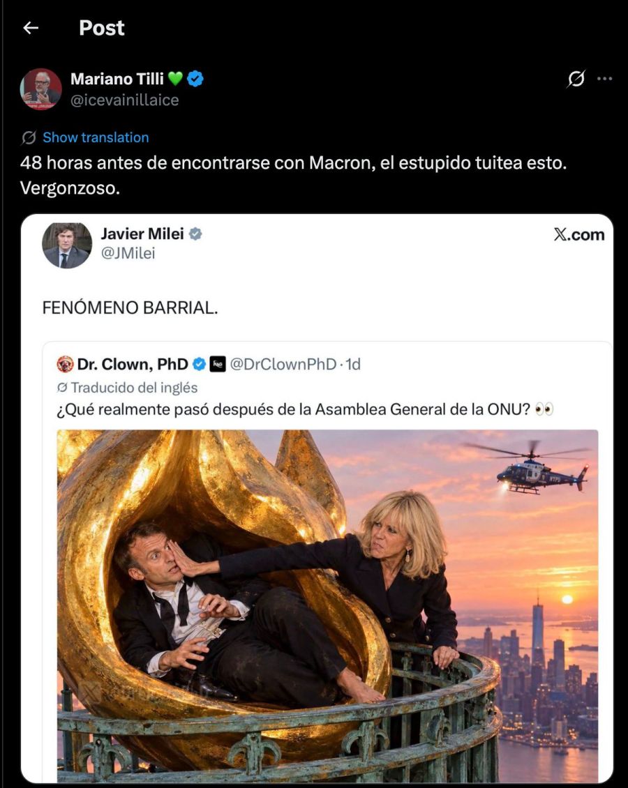 Milei & Macron