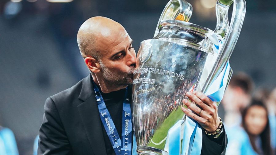 Pep Guardiola en Manchester City
