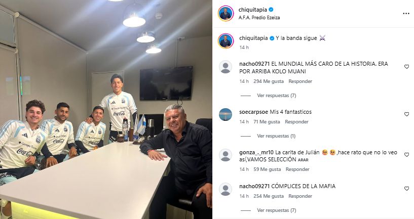 Chiqui Tapia y la nueva 