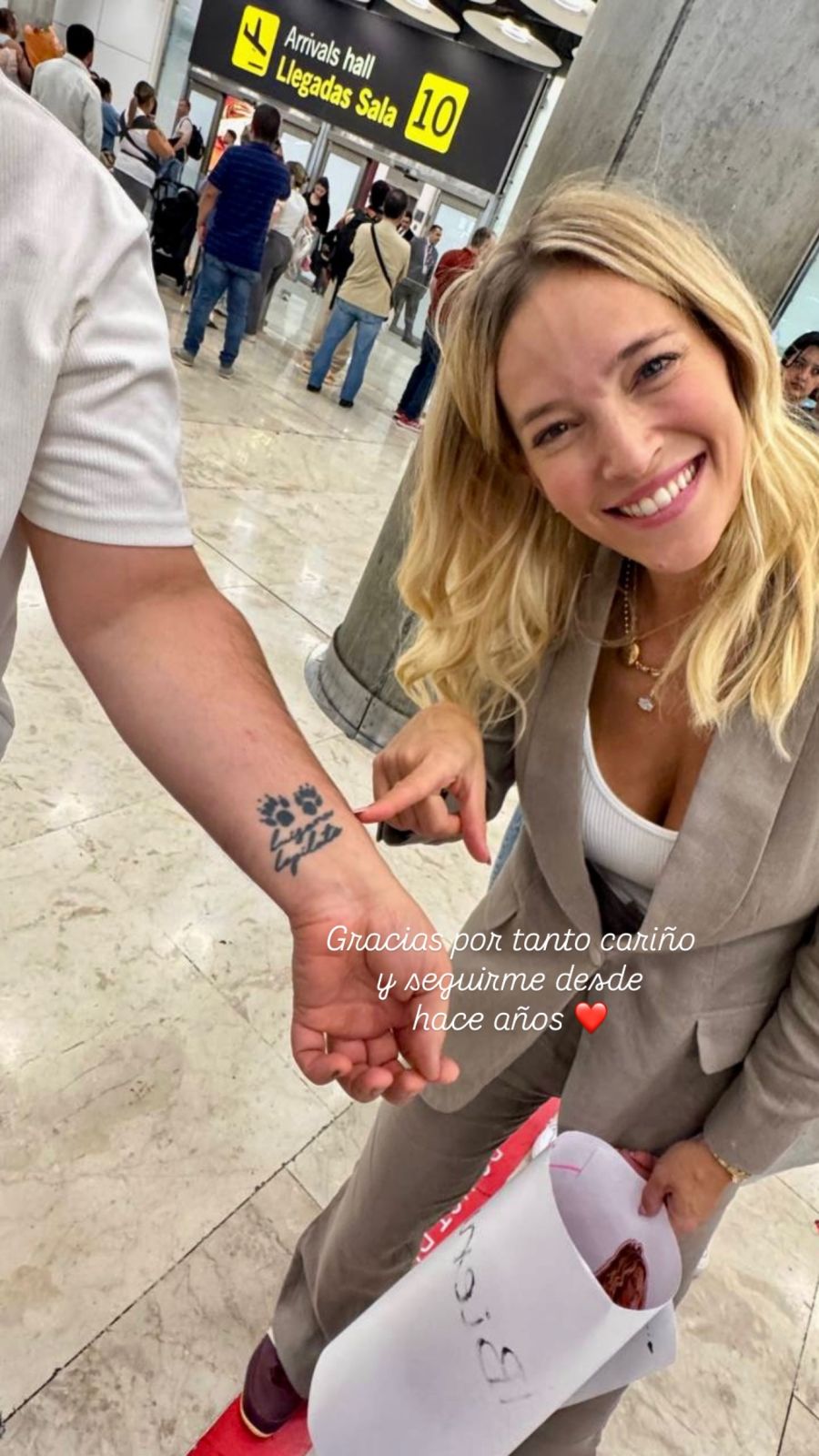 Luisana Lopilato en Madrid