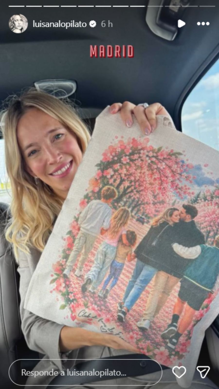 Luisana Lopilato en Madrid