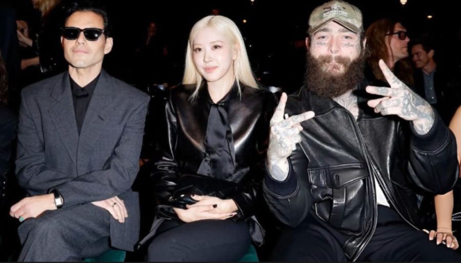 Rami Malek, Rosé y Post Malone
