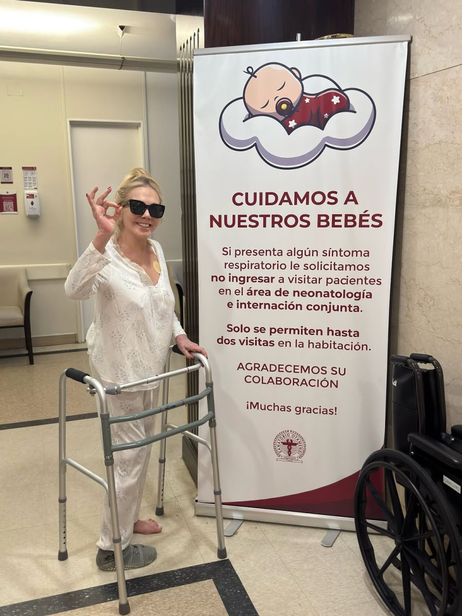 Soledad Silveyra celebró su alta médica