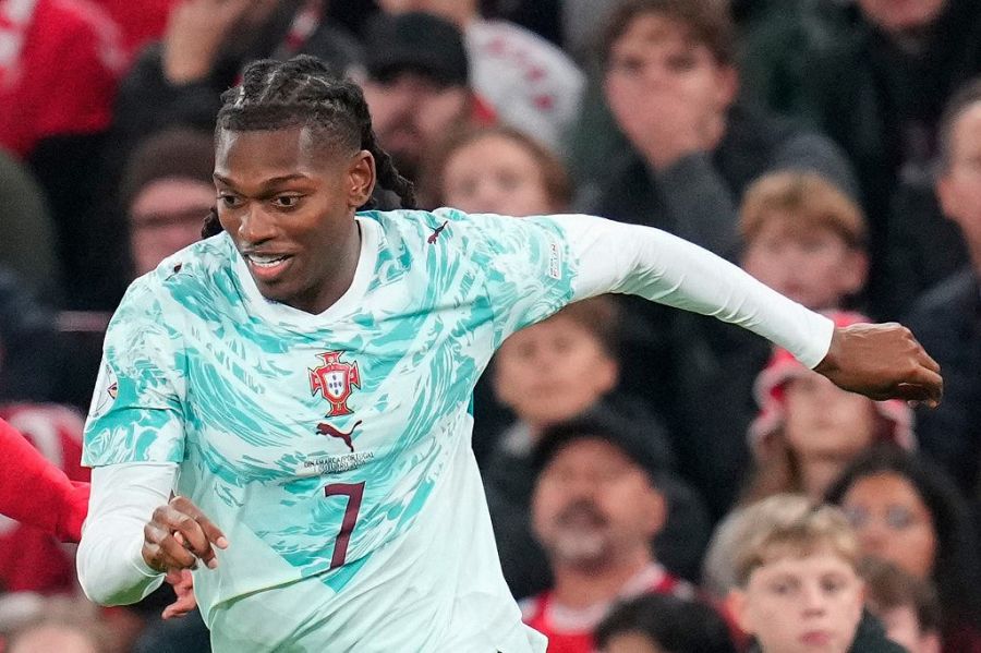 Dinamarca vs Portugal por Nations League - Rafael Leao