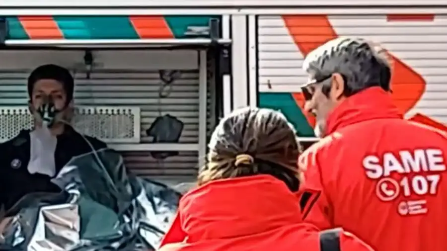 Incendio en la estación de Constitución