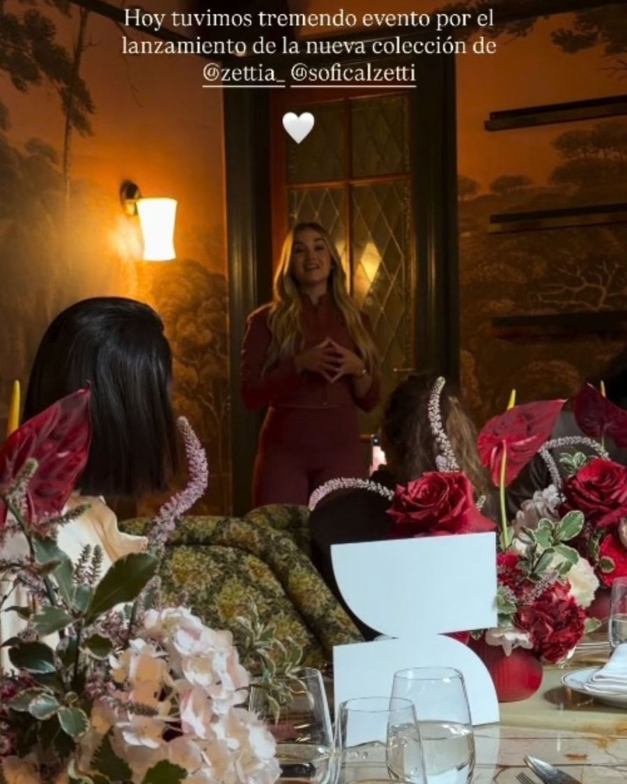 Las influencers que acompañaron a Sofía Calzetti en su nueva colección
